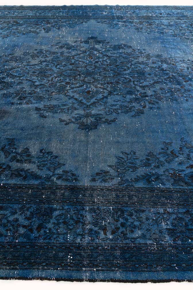 10' 6 x 13' 2 Hand Knotted Ultra Vintage Persian Wool Rug