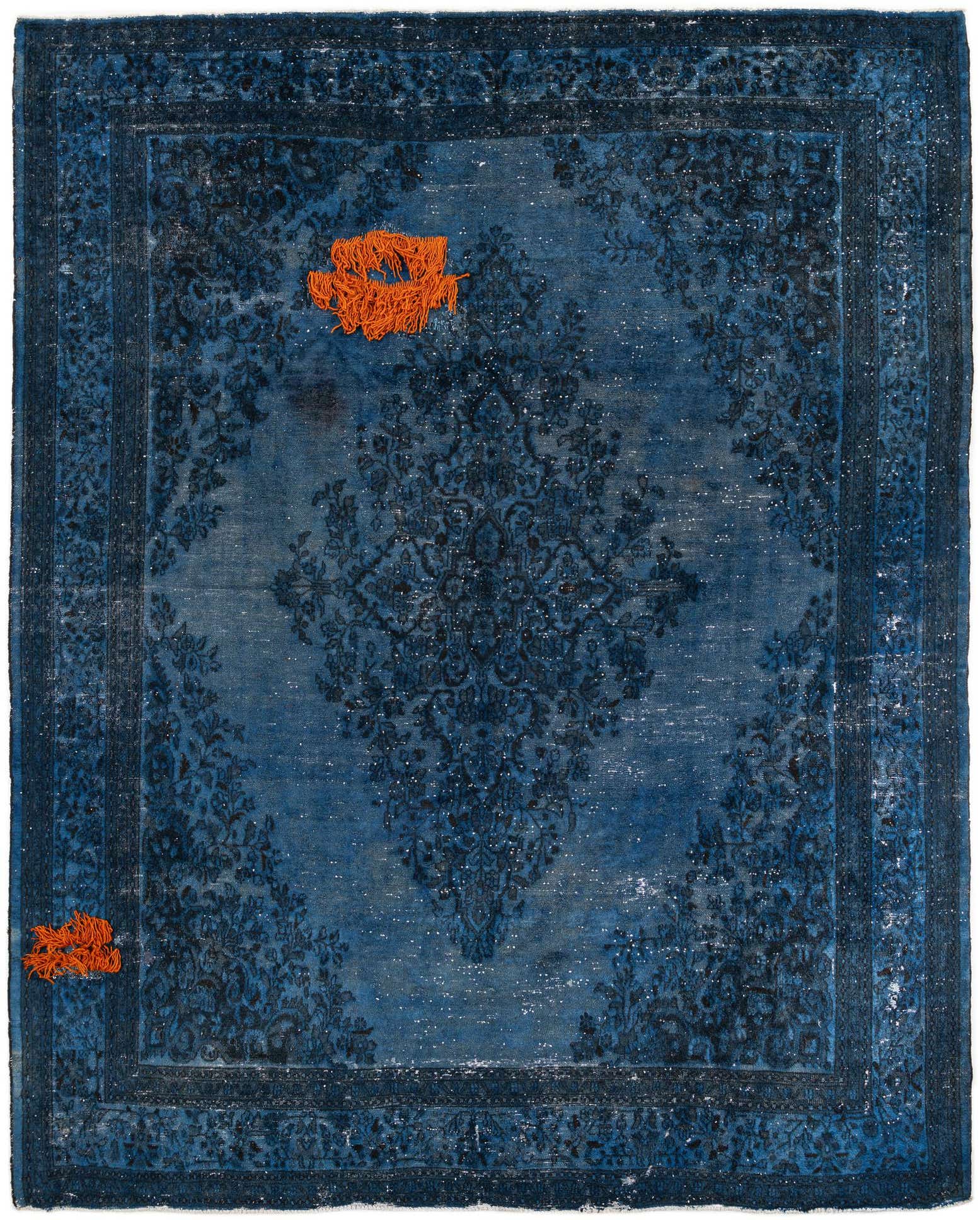 10' 6 x 13' 2 Hand Knotted Ultra Vintage Persian Wool Rug