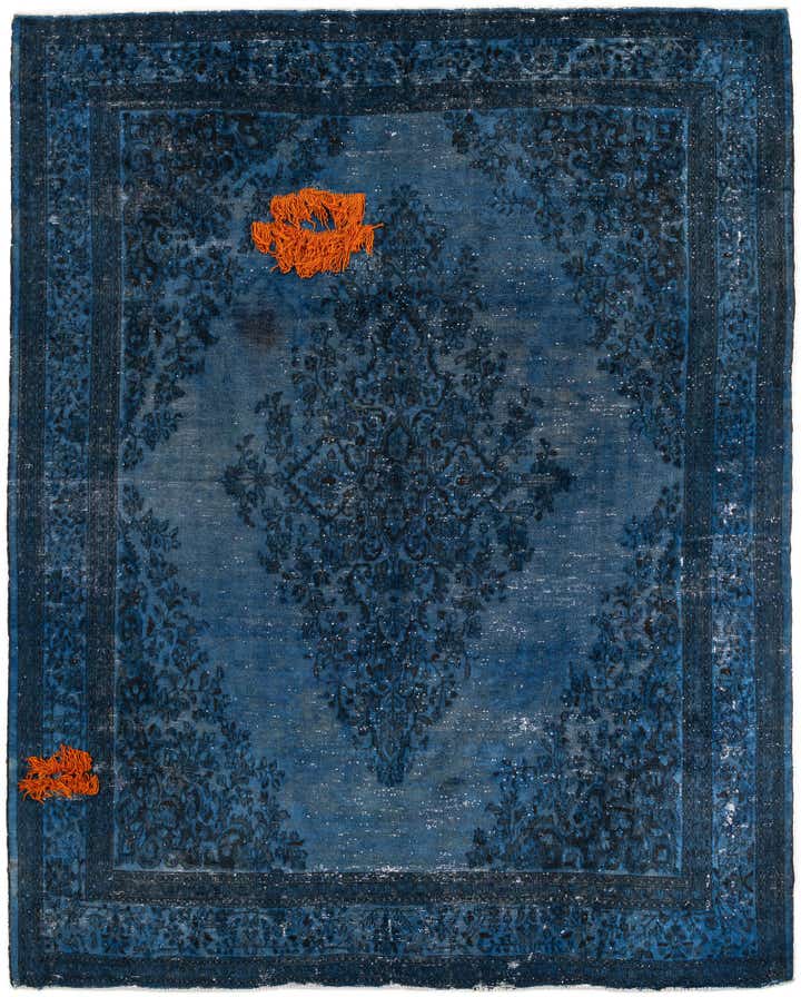 10' 6 x 13' 2 Hand Knotted Ultra Vintage Persian Wool Rug