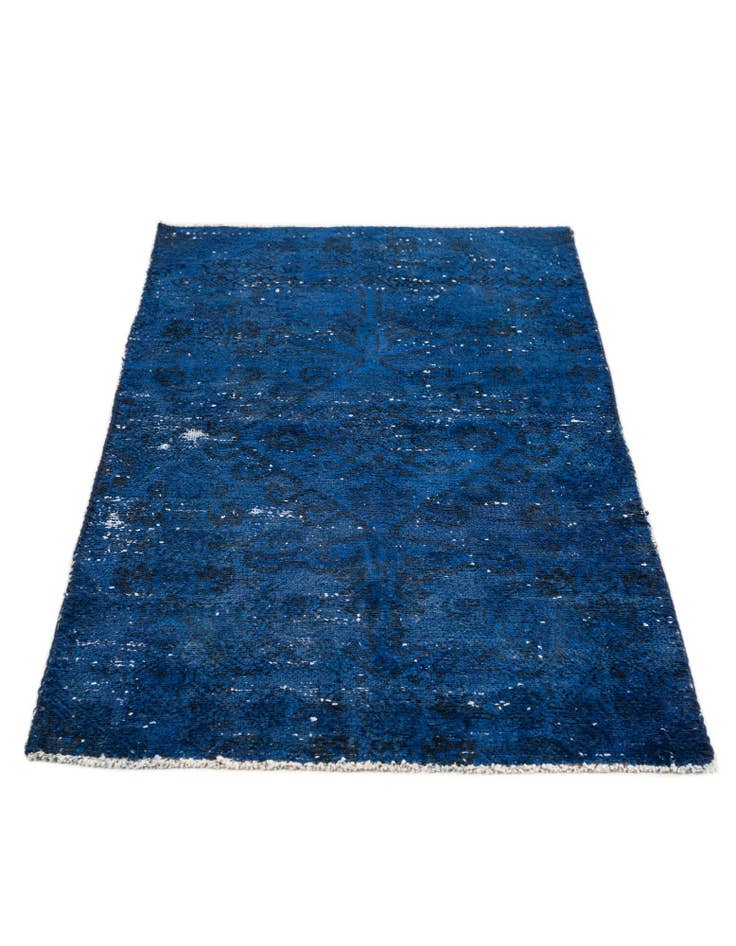 Detail image of 2' 6 x 4' 7 Hand Knotted Ultra Vintage Persian Wool Rug