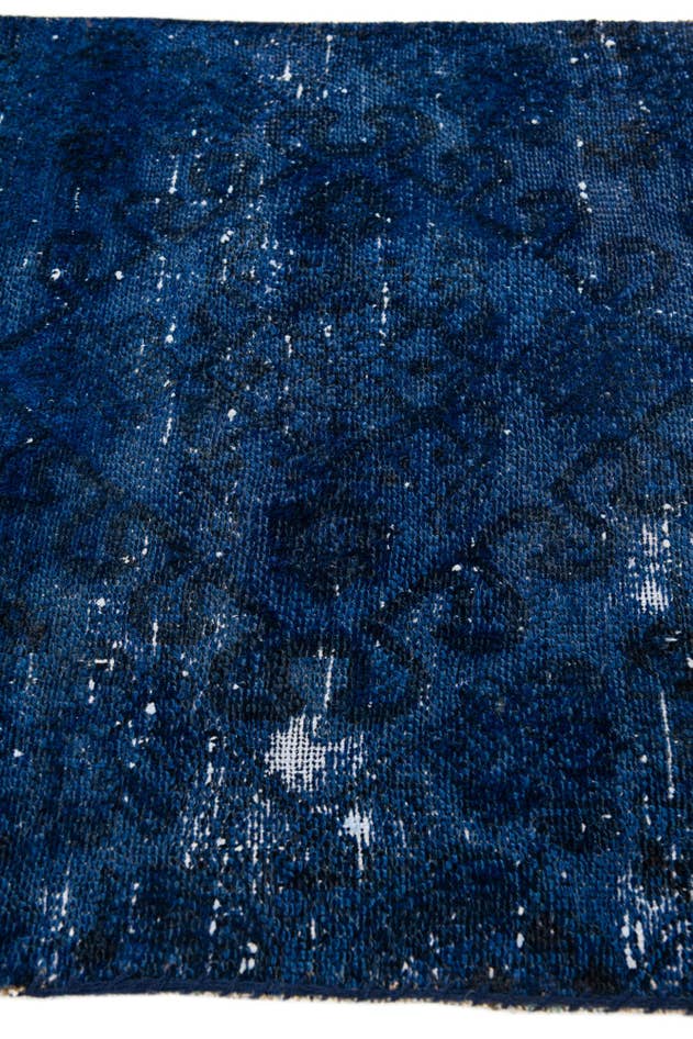 Detail image of 2' 6 x 4' 7 Hand Knotted Ultra Vintage Persian Wool Rug