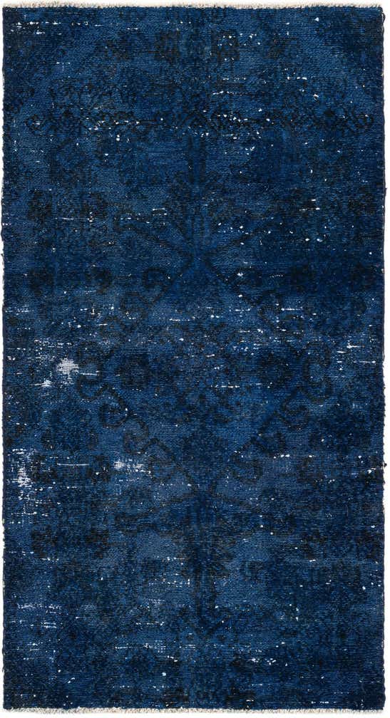 2' 6 x 4' 7 Hand Knotted Ultra Vintage Persian Wool Rug