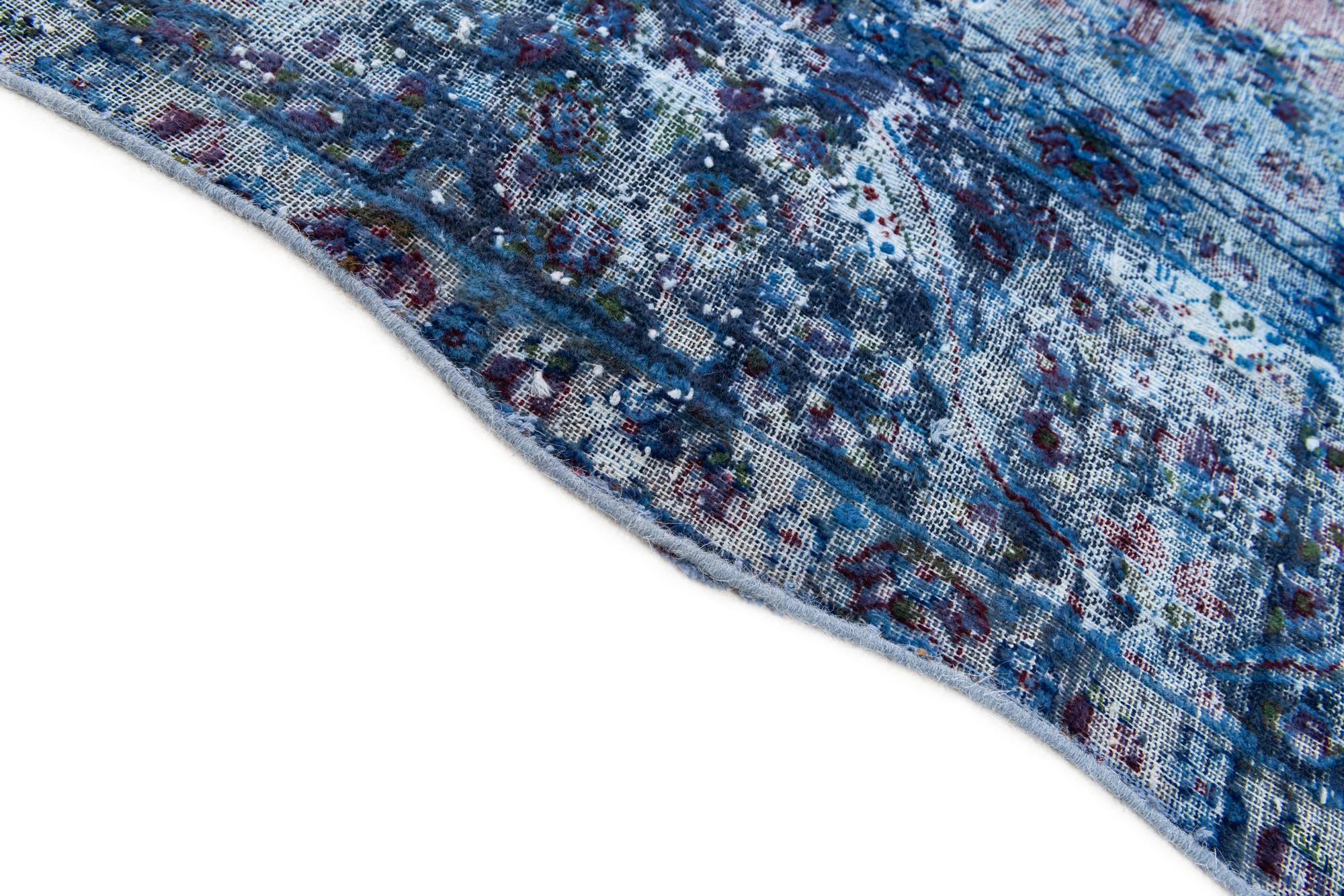7' 6 x 11' 2 Hand Knotted Ultra Vintage Persian Wool Rug