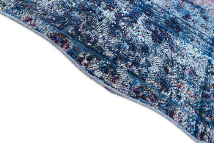 7' 6 x 11' 2 Hand Knotted Ultra Vintage Persian Wool Rug