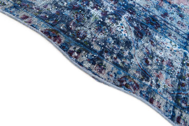 Detail image of 7' 6 x 11' 2 Hand Knotted Ultra Vintage Persian Wool Rug