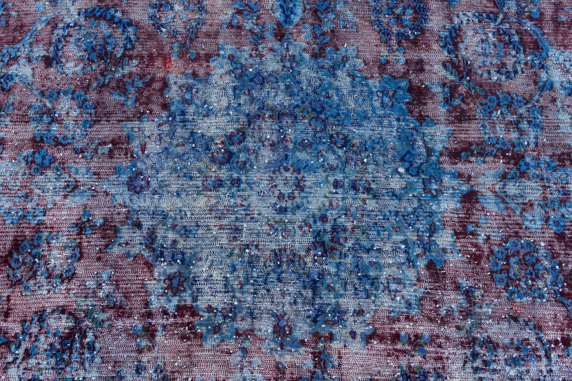 7' 6 x 11' 2 Hand Knotted Ultra Vintage Persian Wool Rug