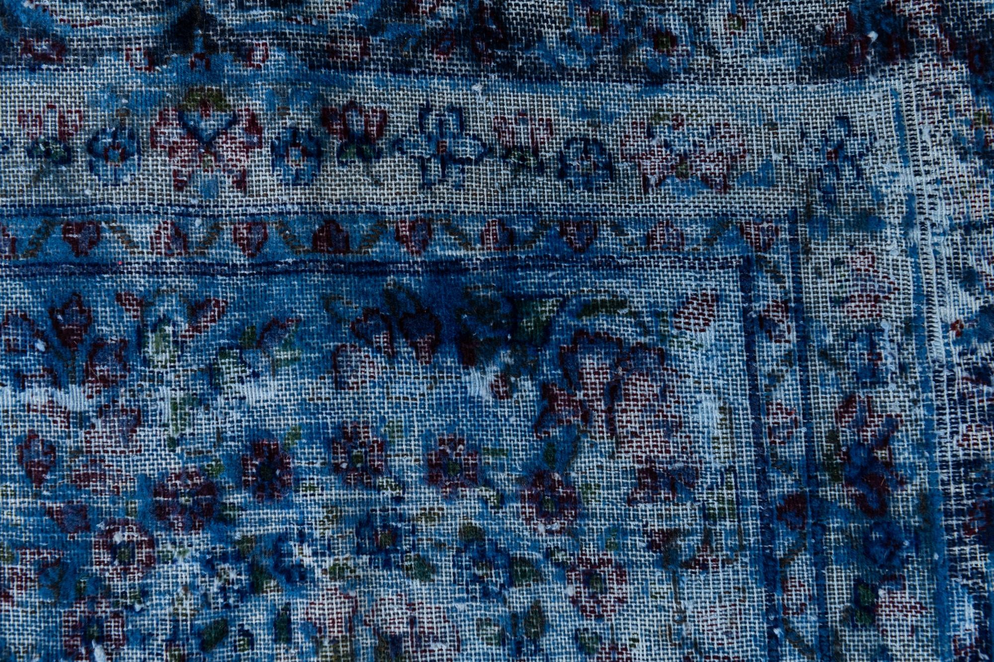 7' 6 x 11' 2 Hand Knotted Ultra Vintage Persian Wool Rug