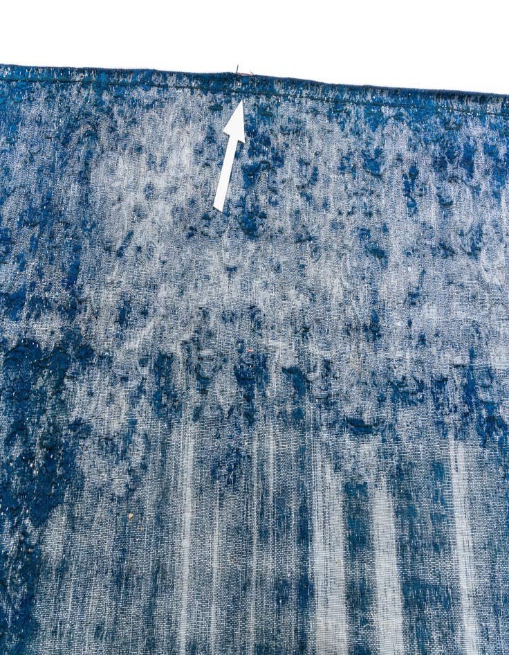 Detail image of 9' 7 x 12' 10  Hand Knotted Ultra Vintage Persian Wool Rug