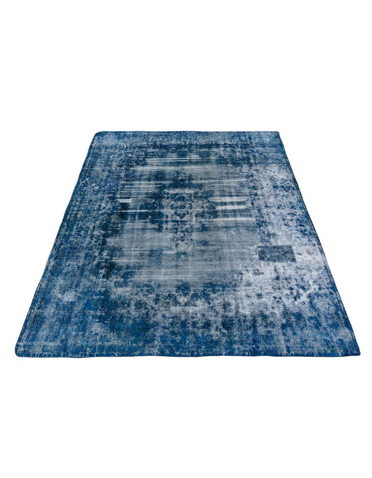 Detail image of 9' 7 x 12' 10  Hand Knotted Ultra Vintage Persian Wool Rug