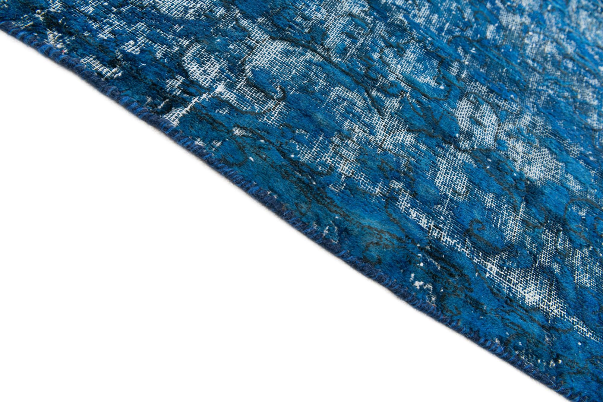 9' 7 x 12' 10 Hand Knotted Ultra Vintage Persian Wool Rug