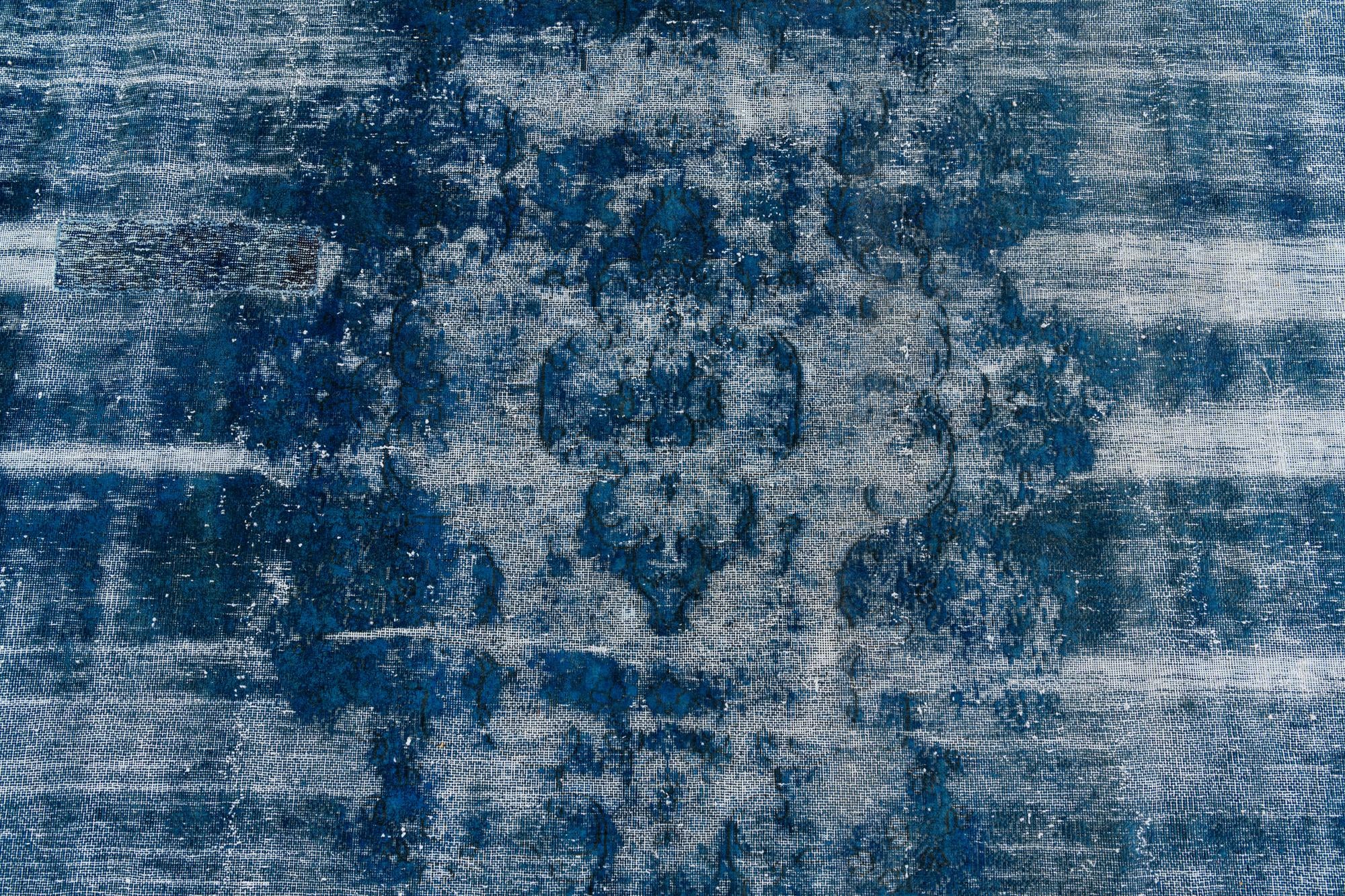 9' 7 x 12' 10 Hand Knotted Ultra Vintage Persian Wool Rug