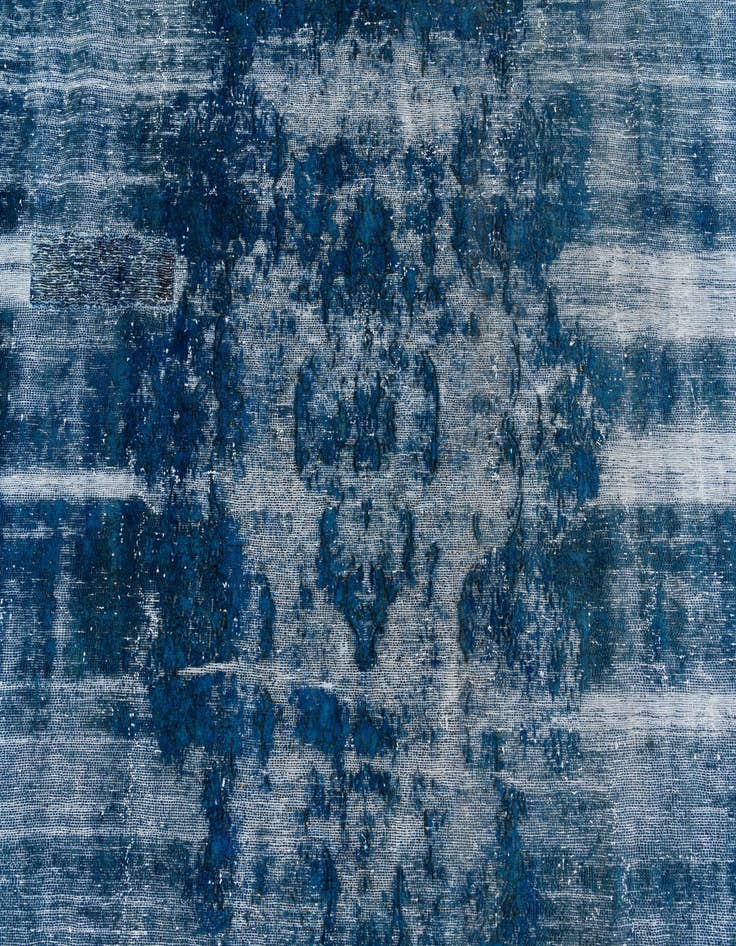 Detail image of 9' 7 x 12' 10  Hand Knotted Ultra Vintage Persian Wool Rug