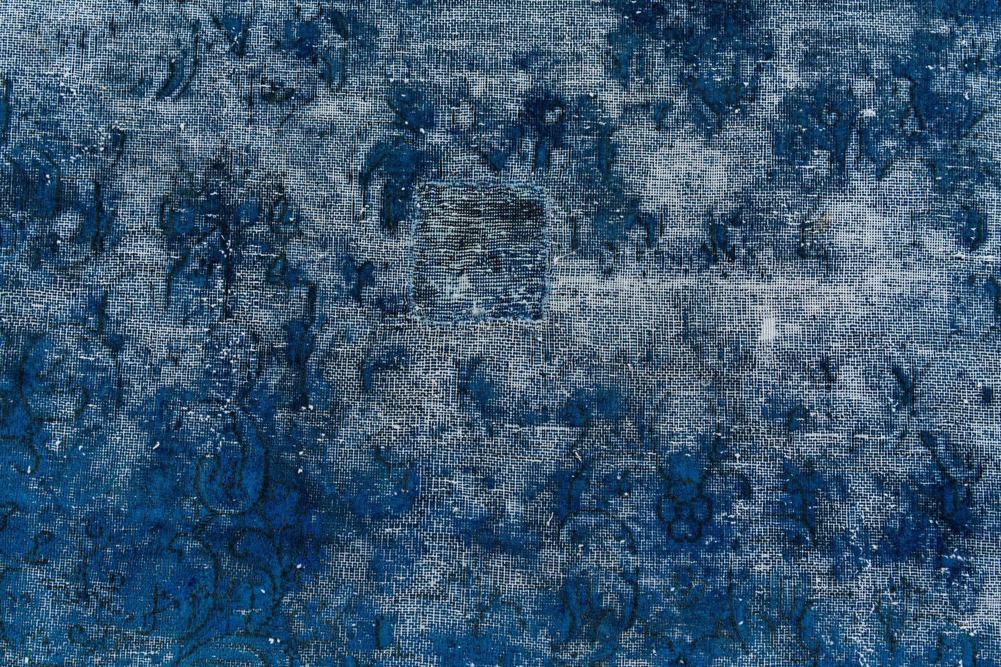 9' 7 x 12' 10 Hand Knotted Ultra Vintage Persian Wool Rug