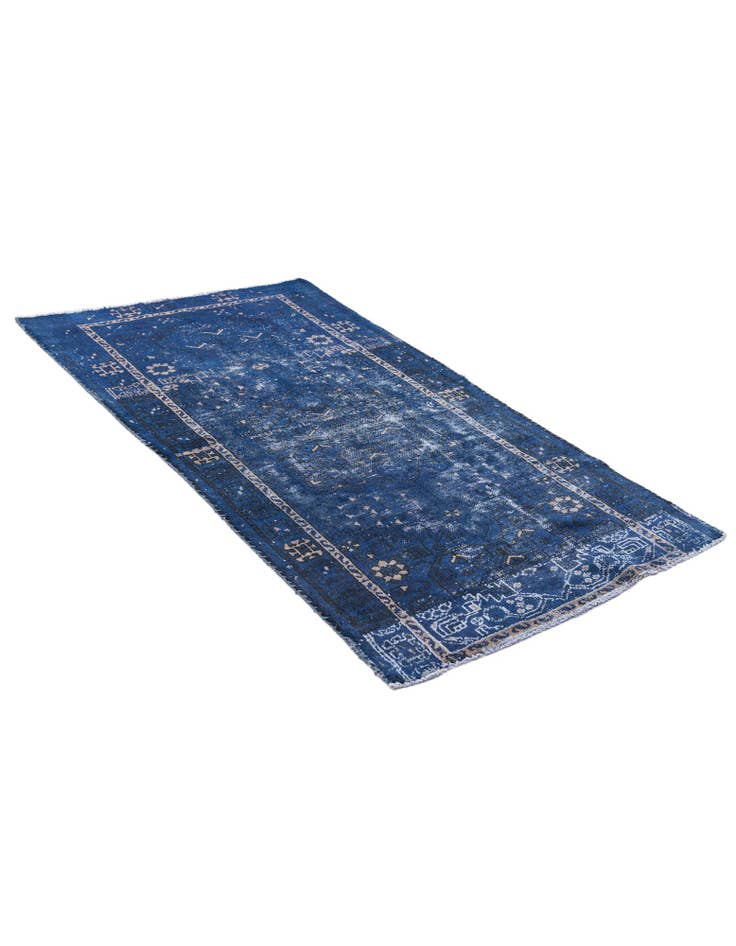 Detail image of 3' 5 x 6' Hand Knotted Ultra Vintage Persian Wool Rug