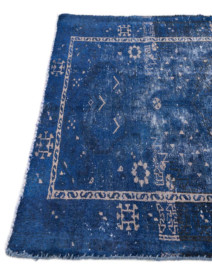 Detail image of 3' 5 x 6'  Hand Knotted Ultra Vintage Persian Wool Rug