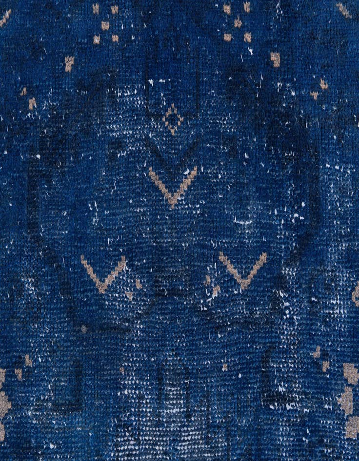 Detail image of 3' 5 x 6'  Hand Knotted Ultra Vintage Persian Wool Rug