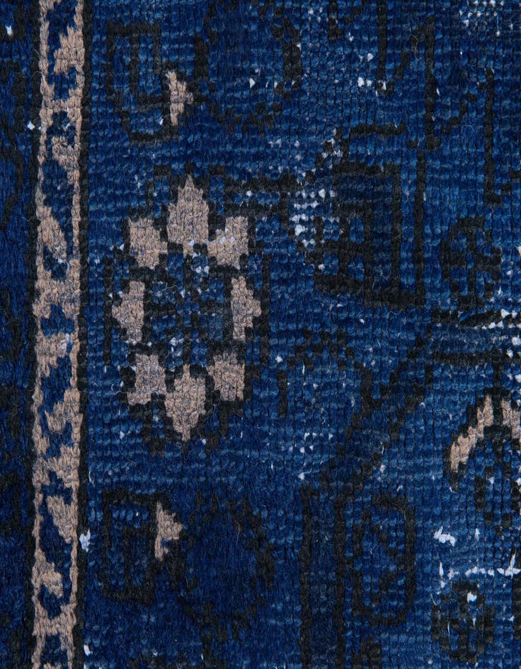 Detail image of 3' 5 x 6'  Hand Knotted Ultra Vintage Persian Wool Rug