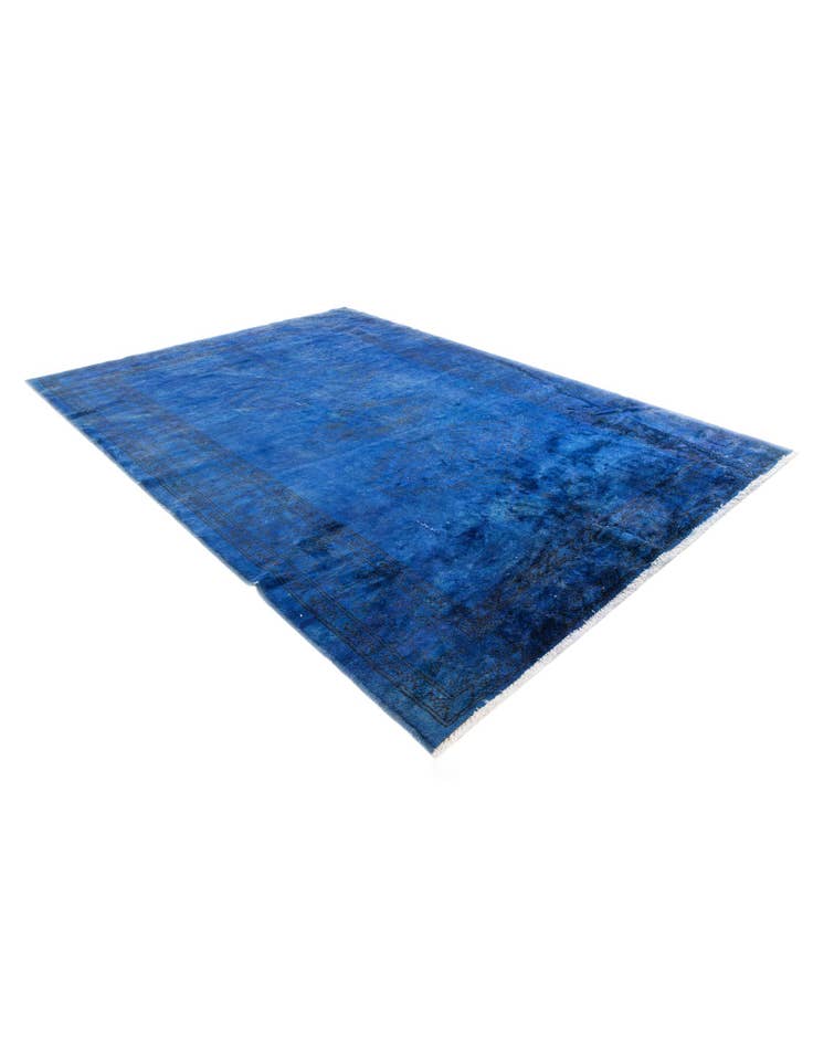 Detail image of 4' 2 x 6' Hand Knotted Ultra Vintage Persian Wool Rug