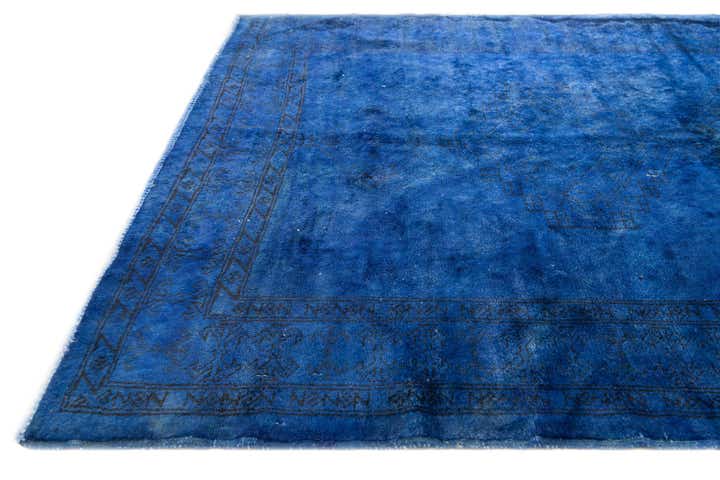 4' 2 x 6' Hand Knotted Ultra Vintage Persian Wool Rug