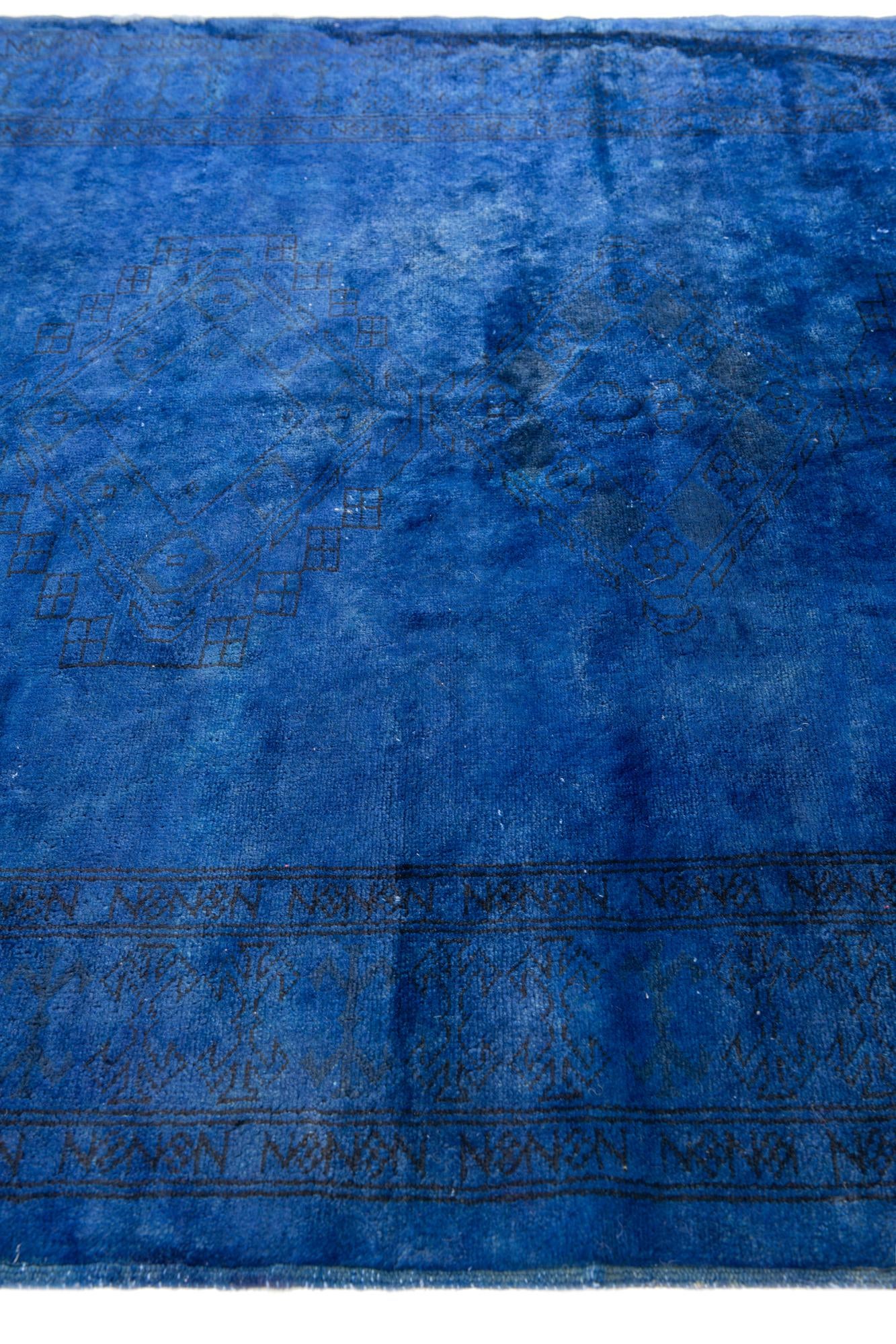 4' 2 x 6' Hand Knotted Ultra Vintage Persian Wool Rug
