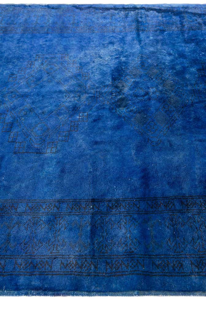 4' 2 x 6' Hand Knotted Ultra Vintage Persian Wool Rug