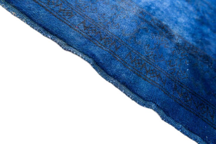 Detail image of 4' 2 x 6' Hand Knotted Ultra Vintage Persian Wool Rug
