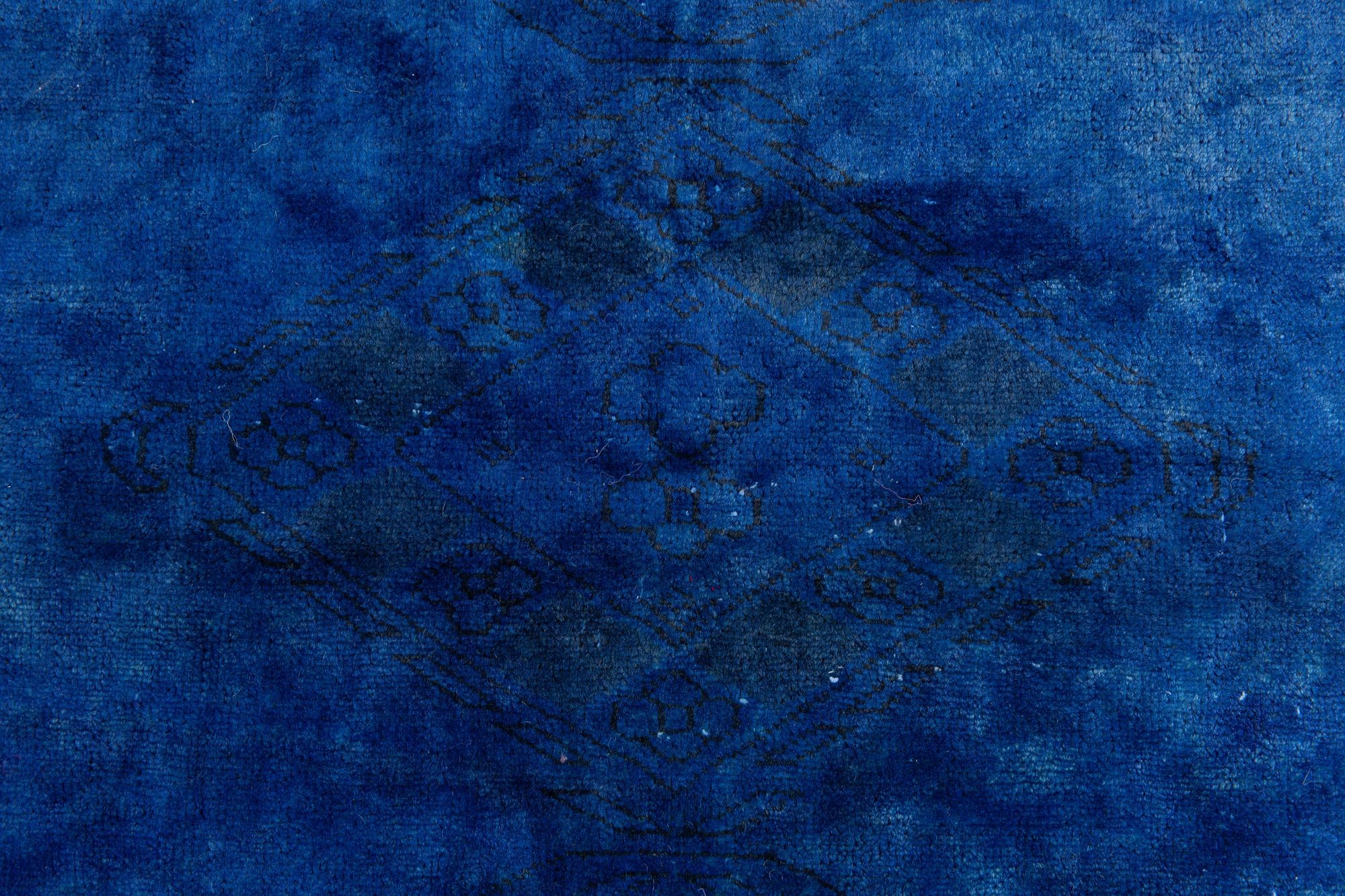 4' 2 x 6' Hand Knotted Ultra Vintage Persian Wool Rug
