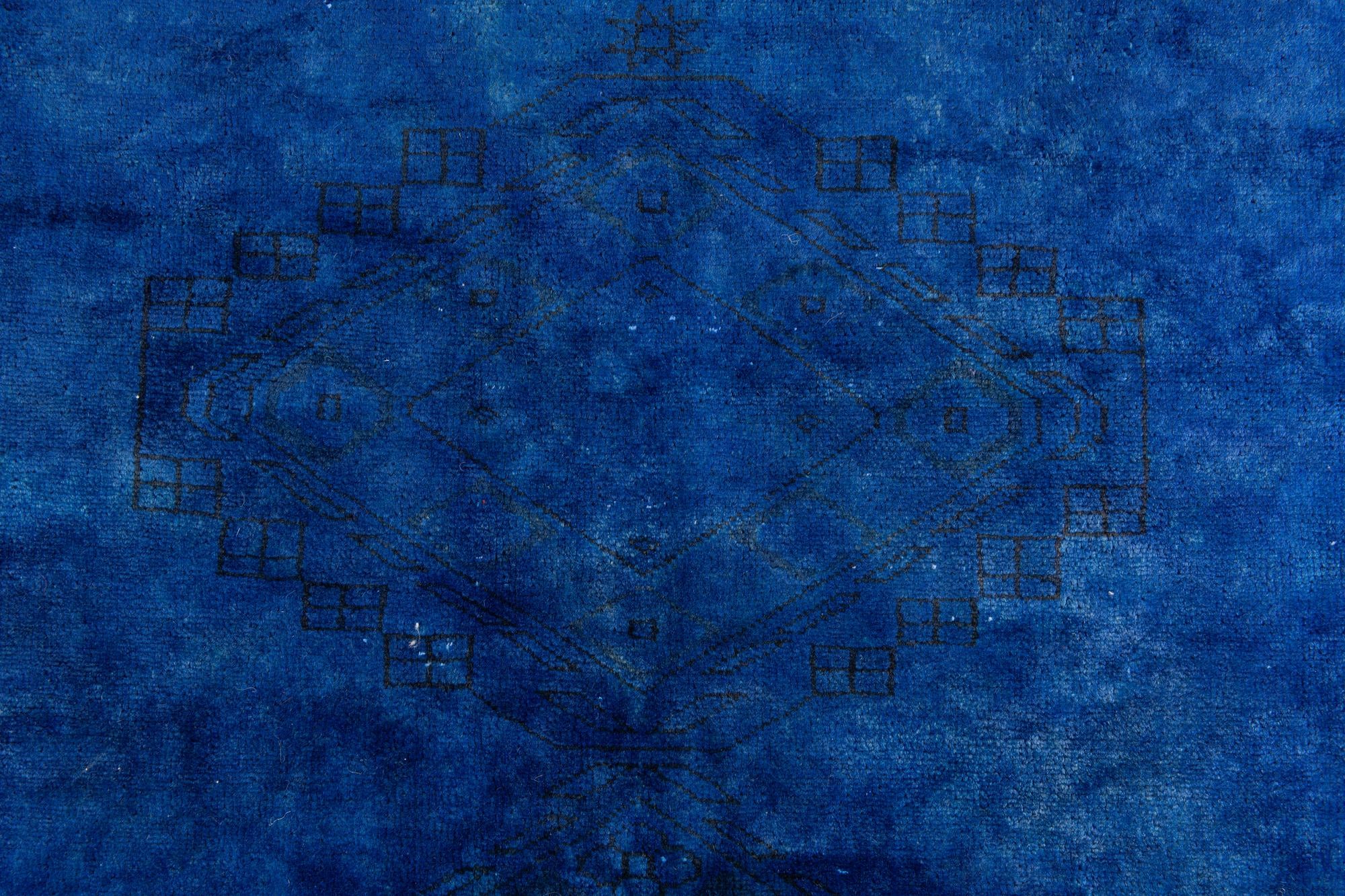 4' 2 x 6' Hand Knotted Ultra Vintage Persian Wool Rug