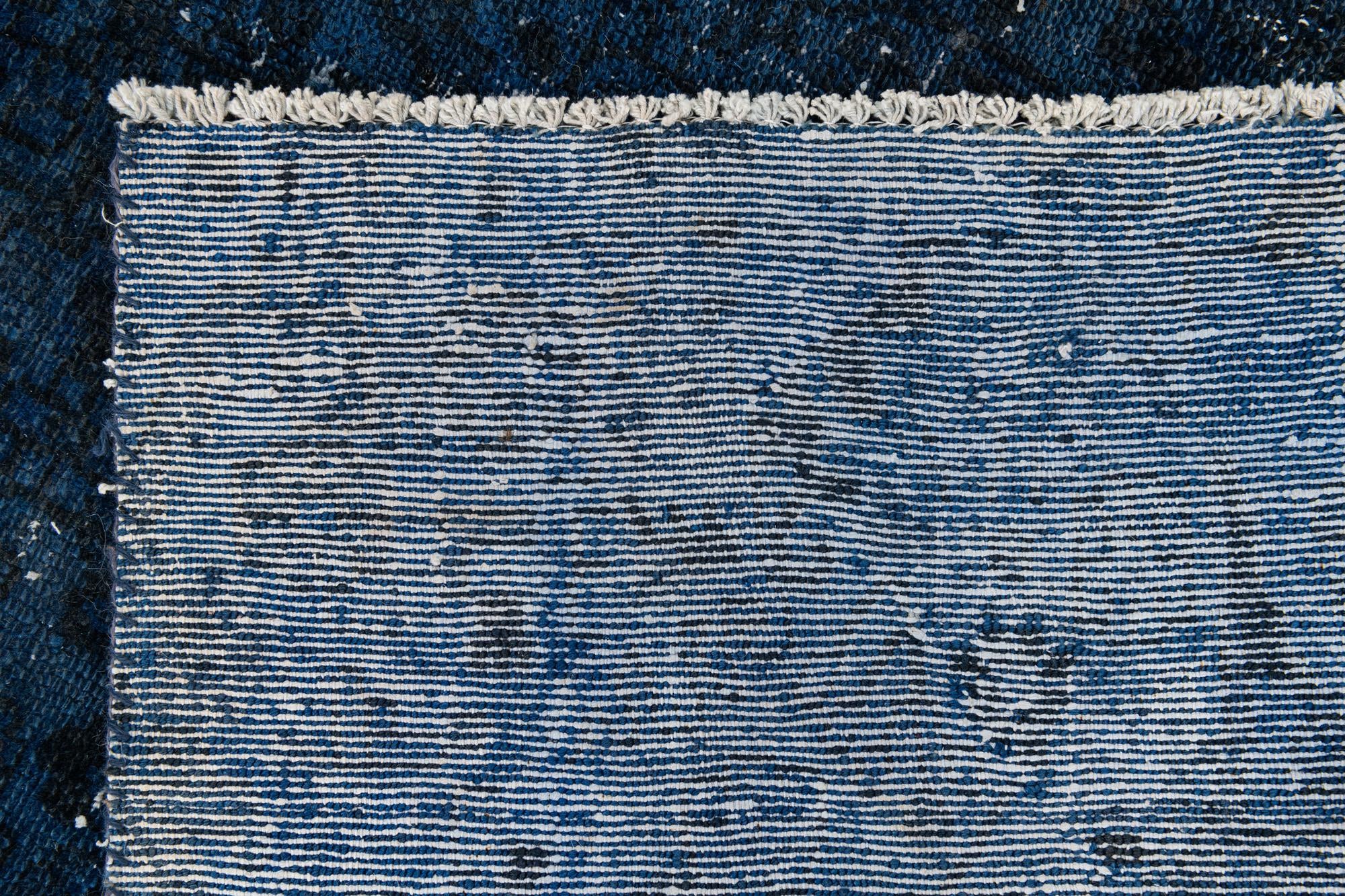 4' 10 x 8' 5 Hand Knotted Ultra Vintage Persian Wool Rug