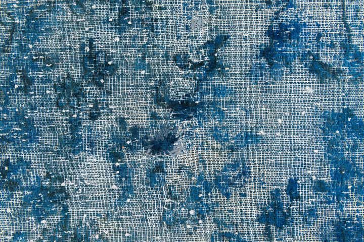 8' 10 x 12' Hand Knotted Ultra Vintage Persian Wool Rug