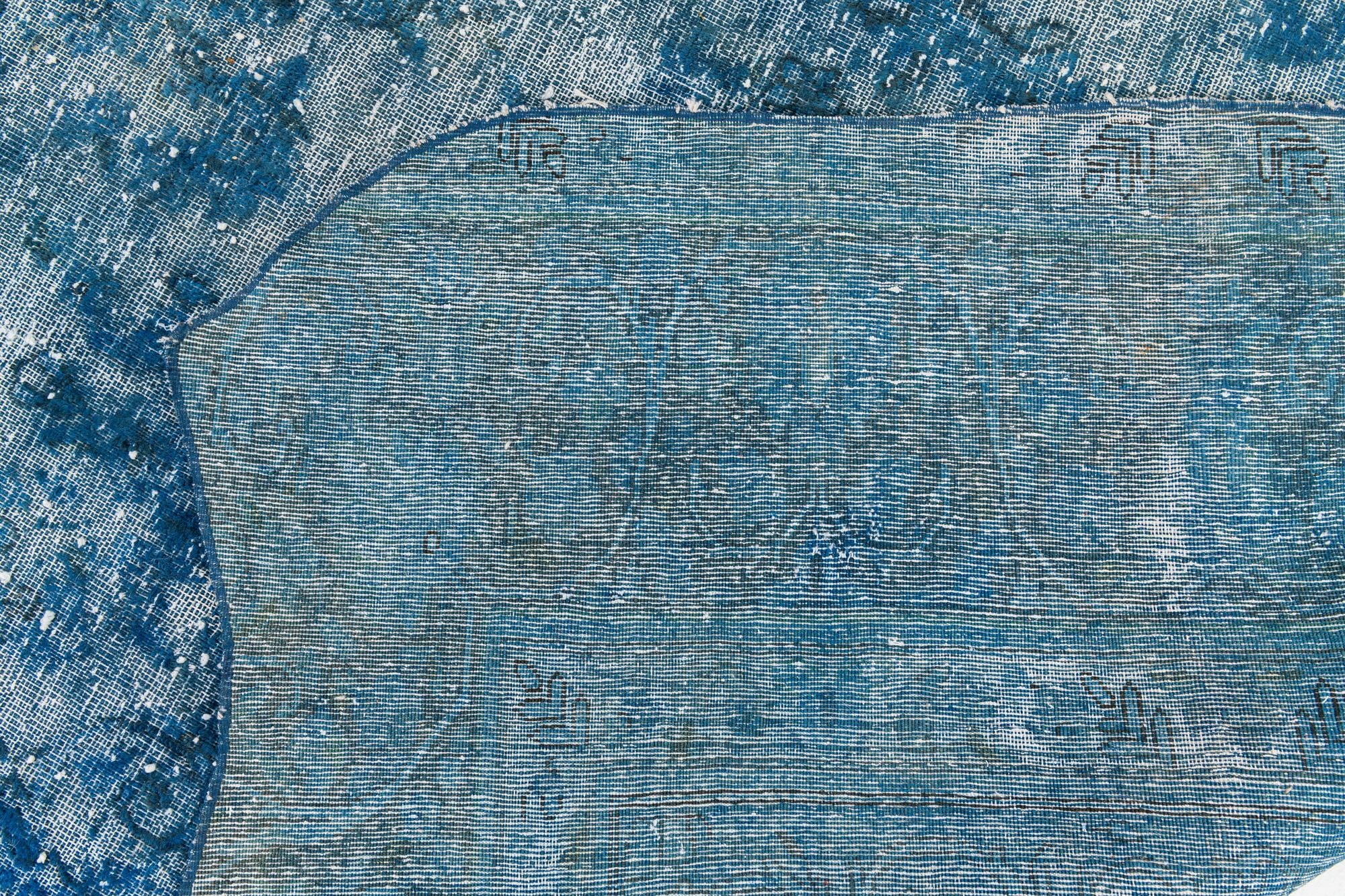 8' 10 x 12' Hand Knotted Ultra Vintage Persian Wool Rug