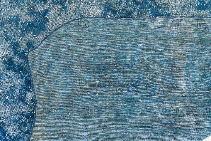 8' 10 x 12' Hand Knotted Ultra Vintage Persian Wool Rug