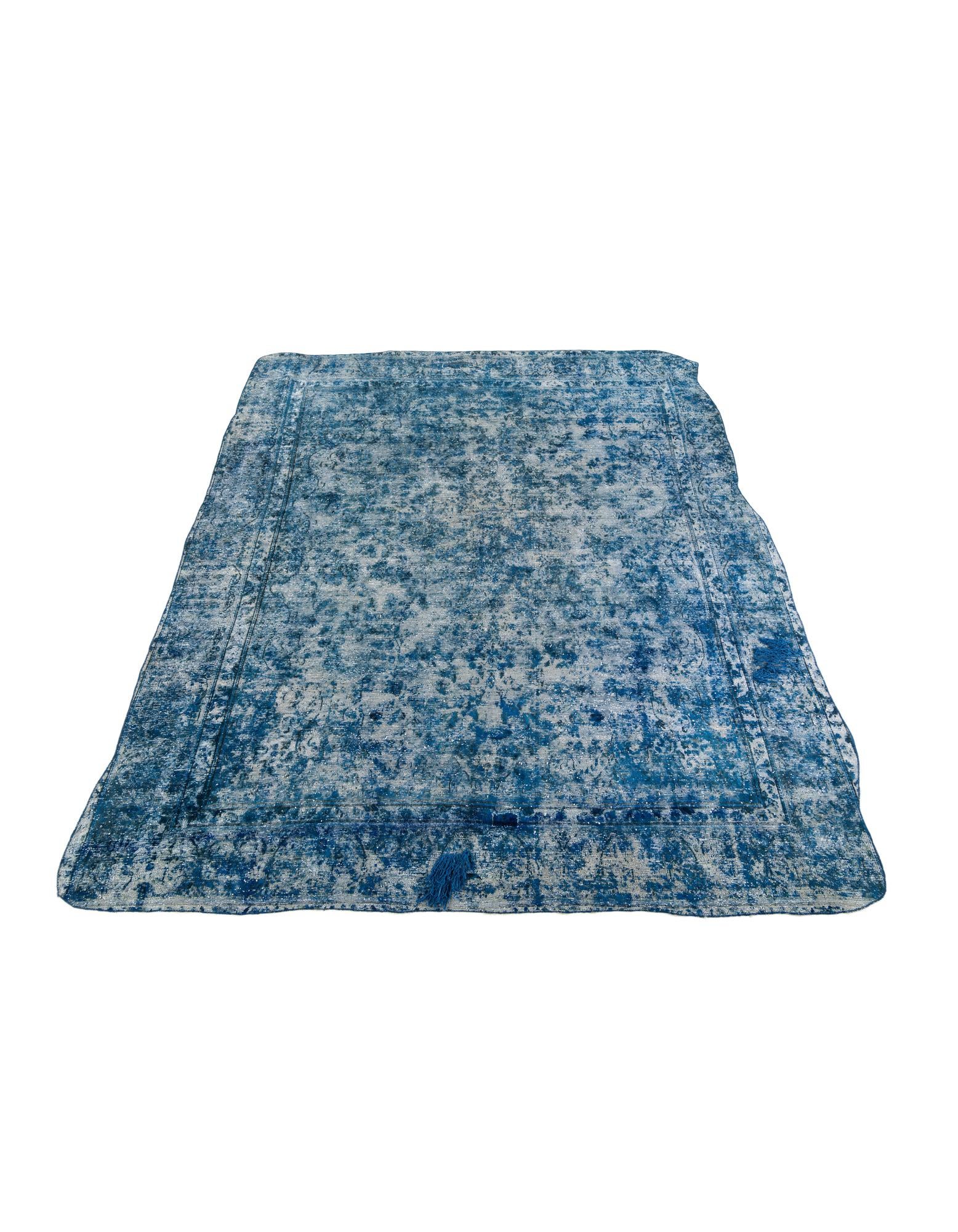 8' 10 x 12' Hand Knotted Ultra Vintage Persian Wool Rug