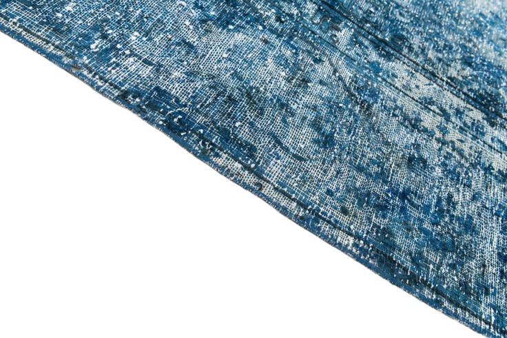 Detail image of 8' 10 x 12' Hand Knotted Ultra Vintage Persian Wool Rug
