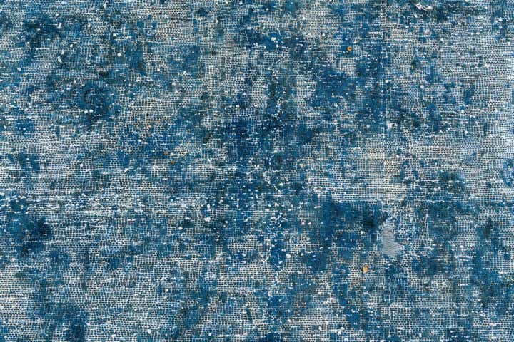 8' 10 x 12' Hand Knotted Ultra Vintage Persian Wool Rug