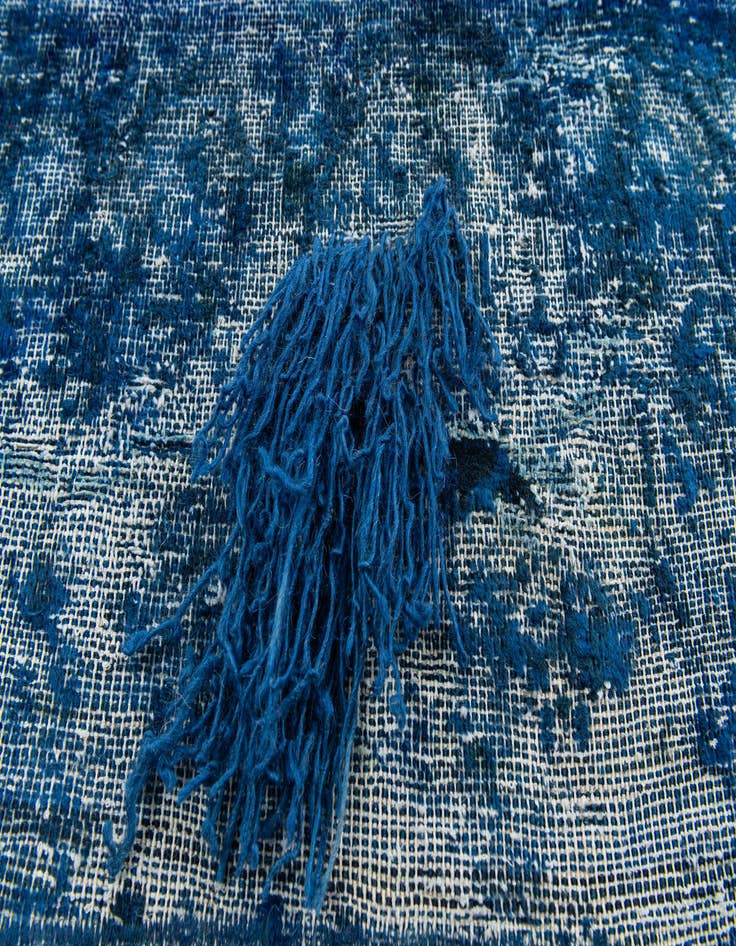 Detail image of 8' 10 x 12'  Hand Knotted Ultra Vintage Persian Wool Rug