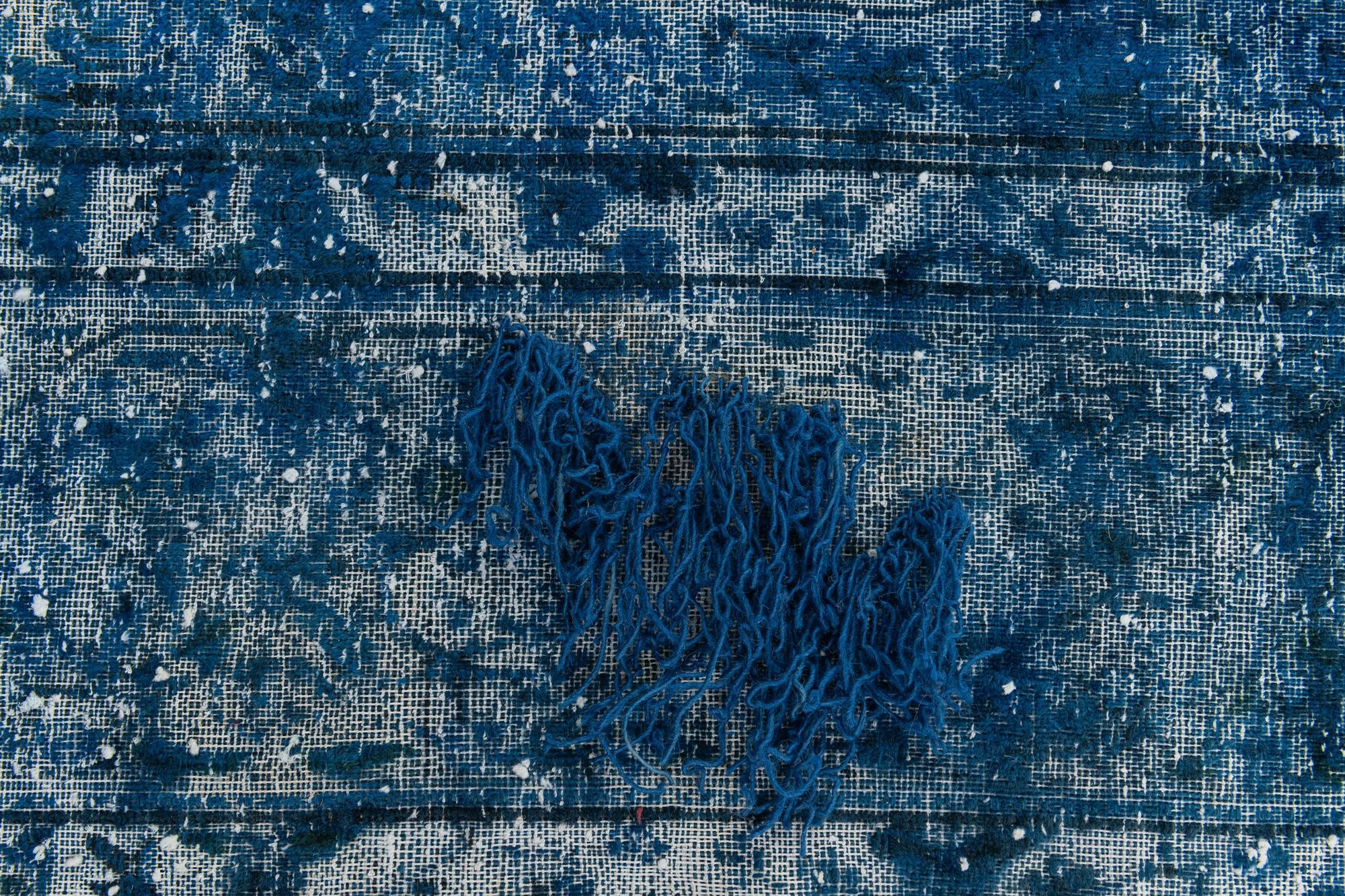 8' 10 x 12' Hand Knotted Ultra Vintage Persian Wool Rug