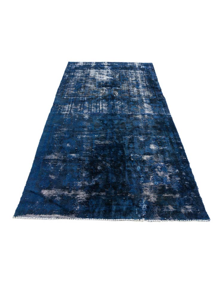 Detail image of 4' 5 x 8' 5 Hand Knotted Ultra Vintage Persian Wool Rug