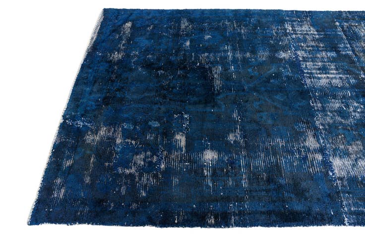 Detail image of 4' 5 x 8' 5 Hand Knotted Ultra Vintage Persian Wool Rug
