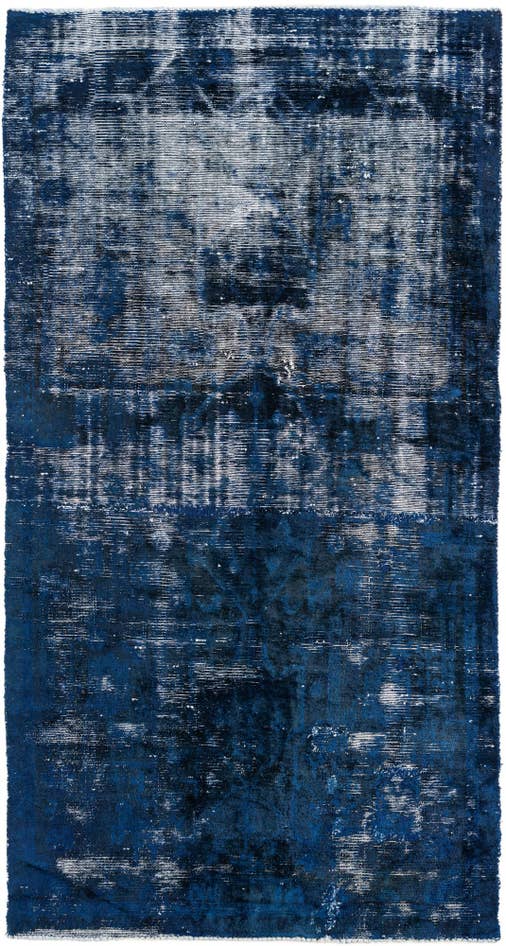 Detail image of 4' 5 x 8' 5 Hand Knotted Ultra Vintage Persian Wool Rug