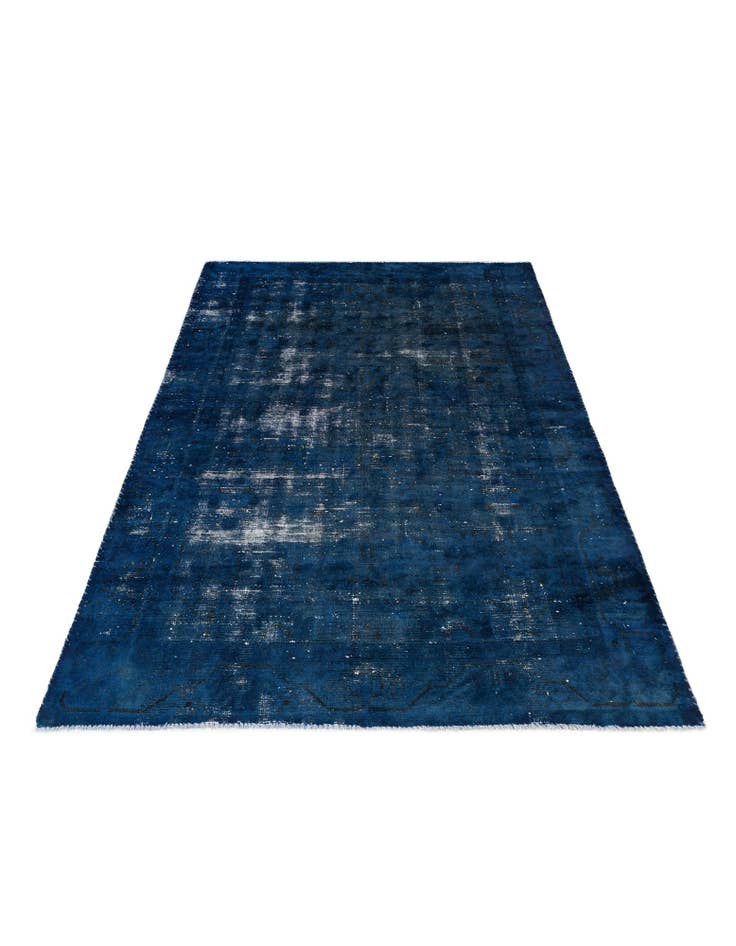 Detail image of 4' 4 x 6' 4 Hand Knotted Ultra Vintage Persian Wool Rug