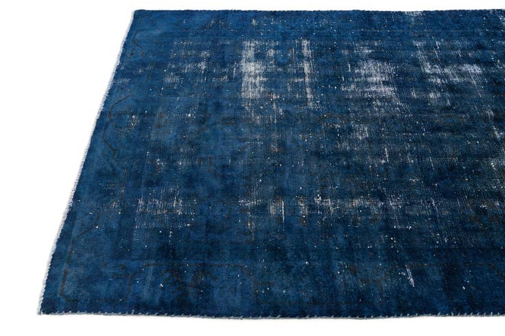 Detail image of 4' 4 x 6' 4 Hand Knotted Ultra Vintage Persian Wool Rug
