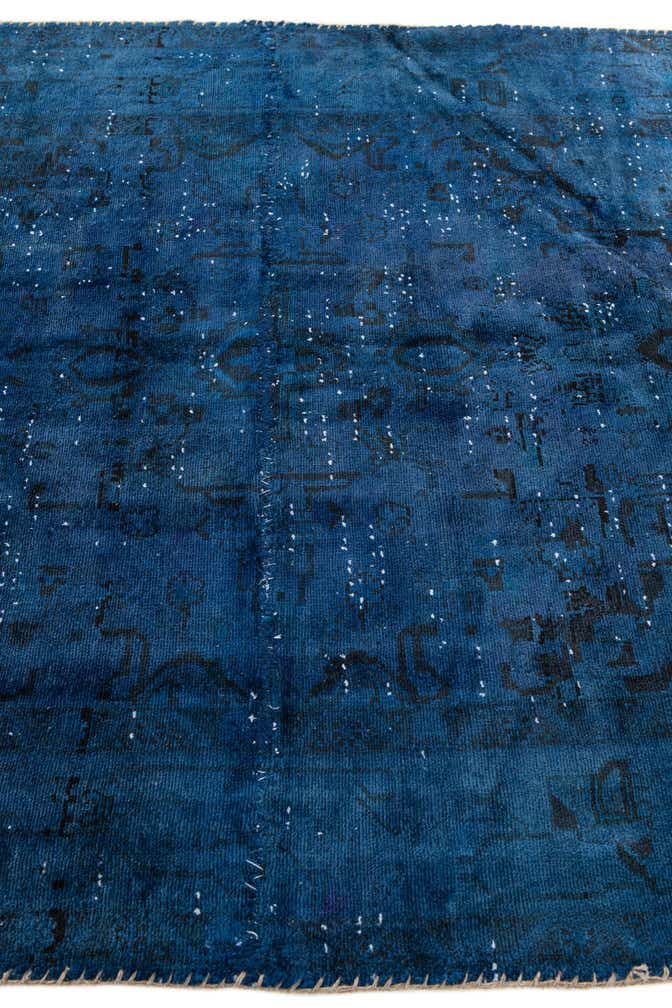 4' 7 x 5' 8 Hand Knotted Ultra Vintage Persian Wool Rug