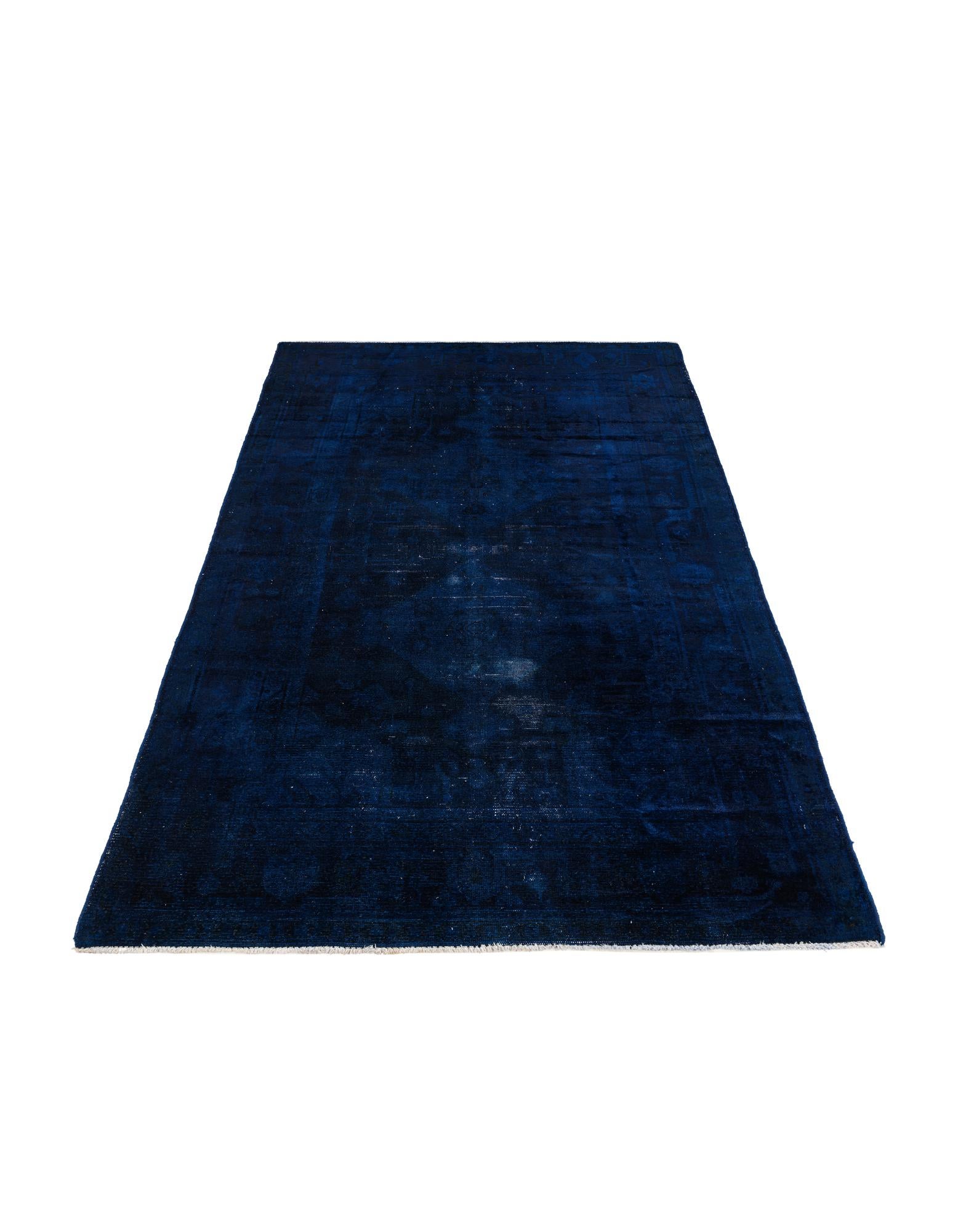 4' 10 x 7' 7 Hand Knotted Ultra Vintage Persian Wool Rug