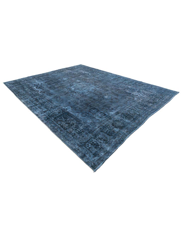 Detail image of 9' 9 x 12' 5  Hand Knotted Ultra Vintage Persian Wool Rug