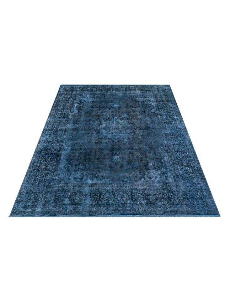 Detail image of 9' 9 x 12' 5  Hand Knotted Ultra Vintage Persian Wool Rug