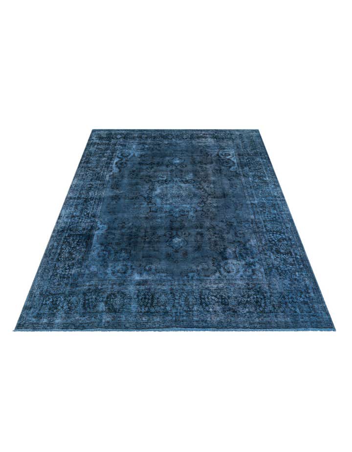 9' 9 x 12' 5 Hand Knotted Ultra Vintage Persian Wool Rug