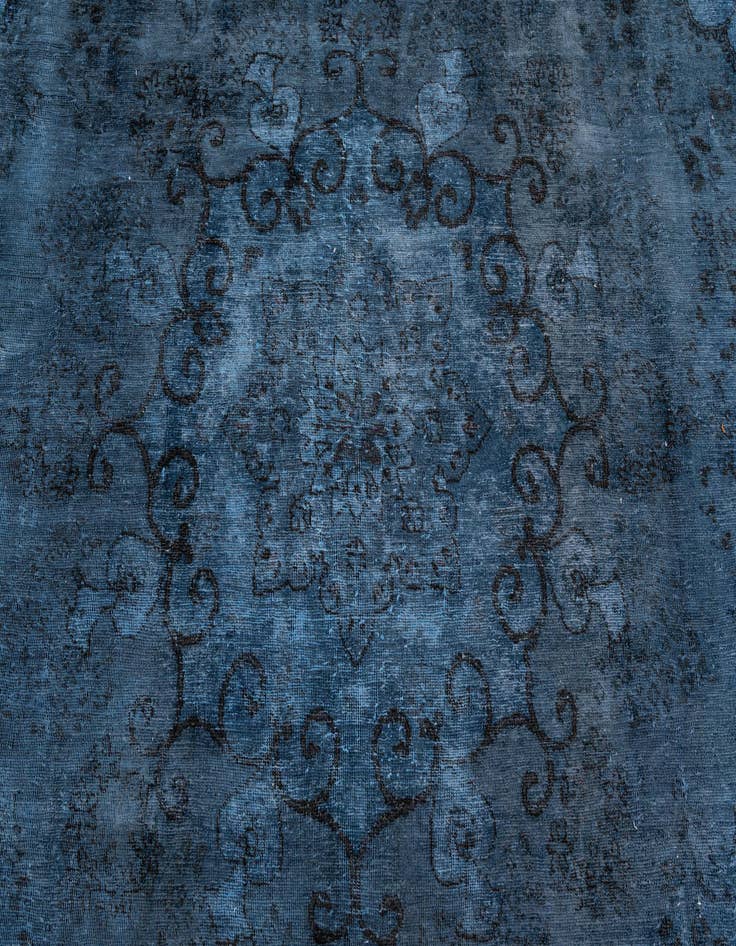 Detail image of 9' 9 x 12' 5  Hand Knotted Ultra Vintage Persian Wool Rug