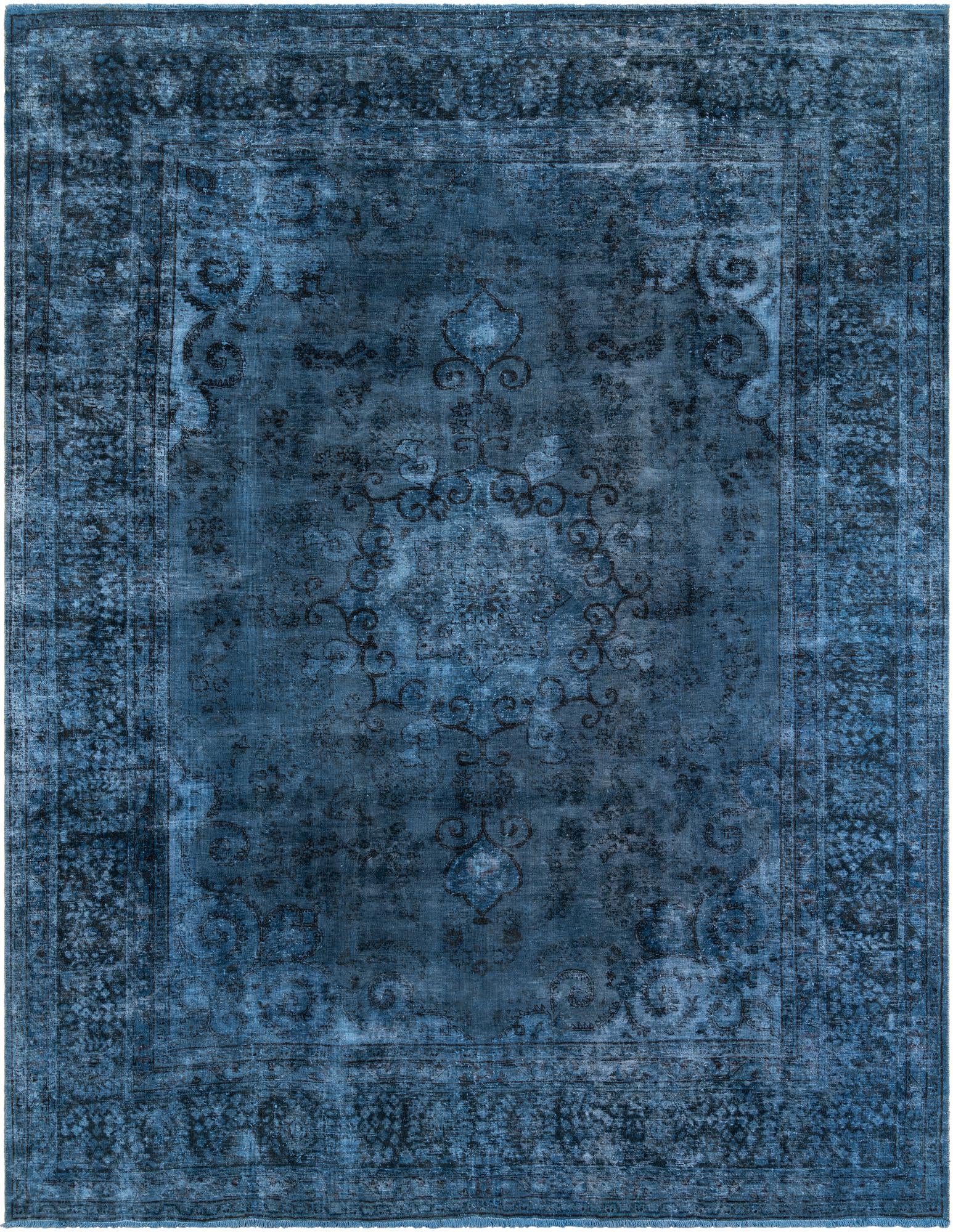 9' 9 x 12' 5 Hand Knotted Ultra Vintage Persian Wool Rug
