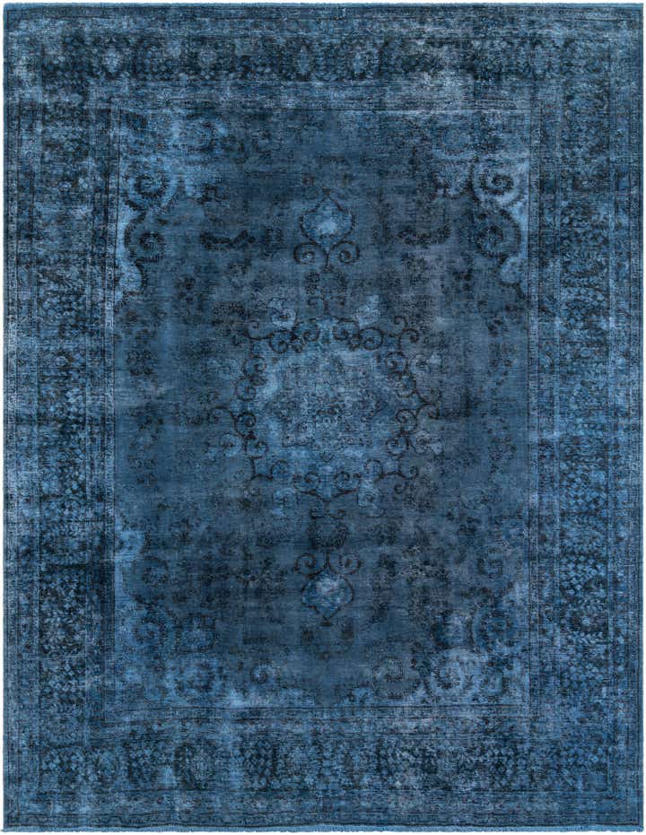 9' 9 x 12' 5 Hand Knotted Ultra Vintage Persian Wool Rug